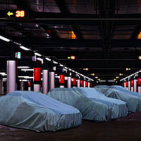 Чохол тент на легкове авто розмір L з мішком всесезонний (480 см x 180 см x 120 см)