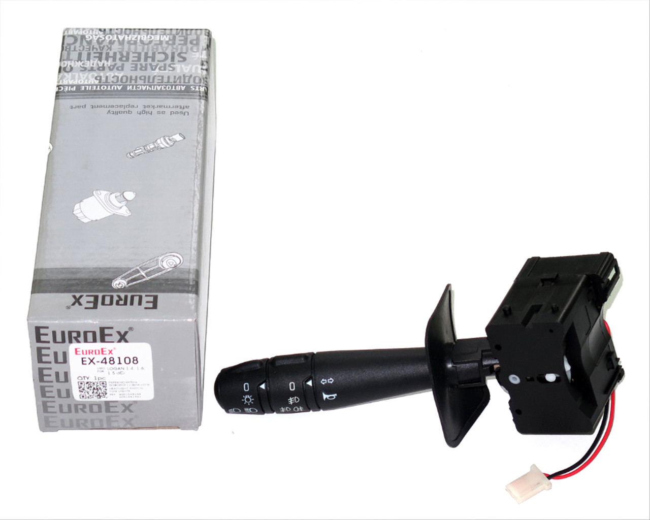 Перемикач поворотів Логан (з ПТФ) EuroEx Угорщина 6001548108