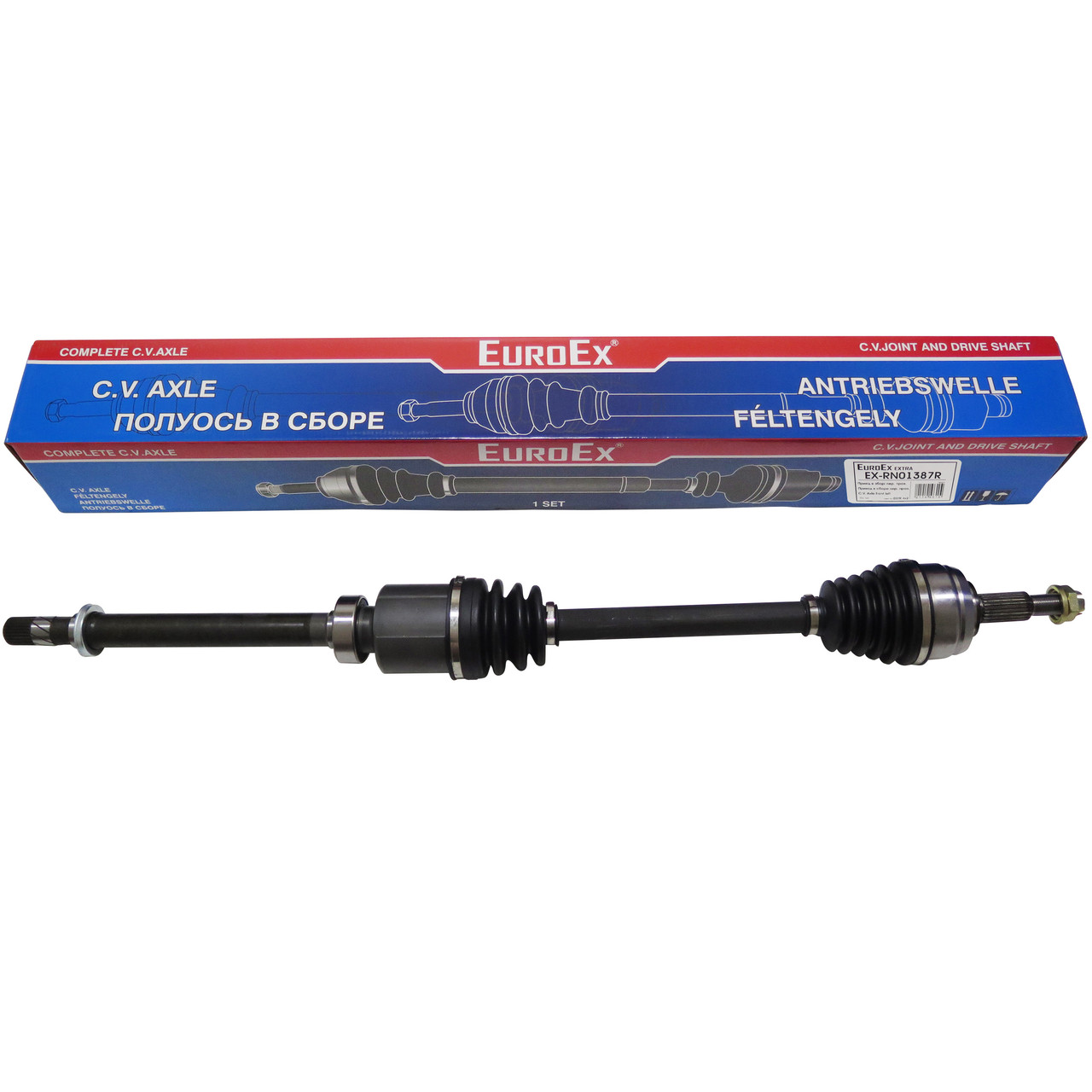 Піввісь Дастер/DUSTER 4х2 передня права EuroEx Угорщина 391001387R