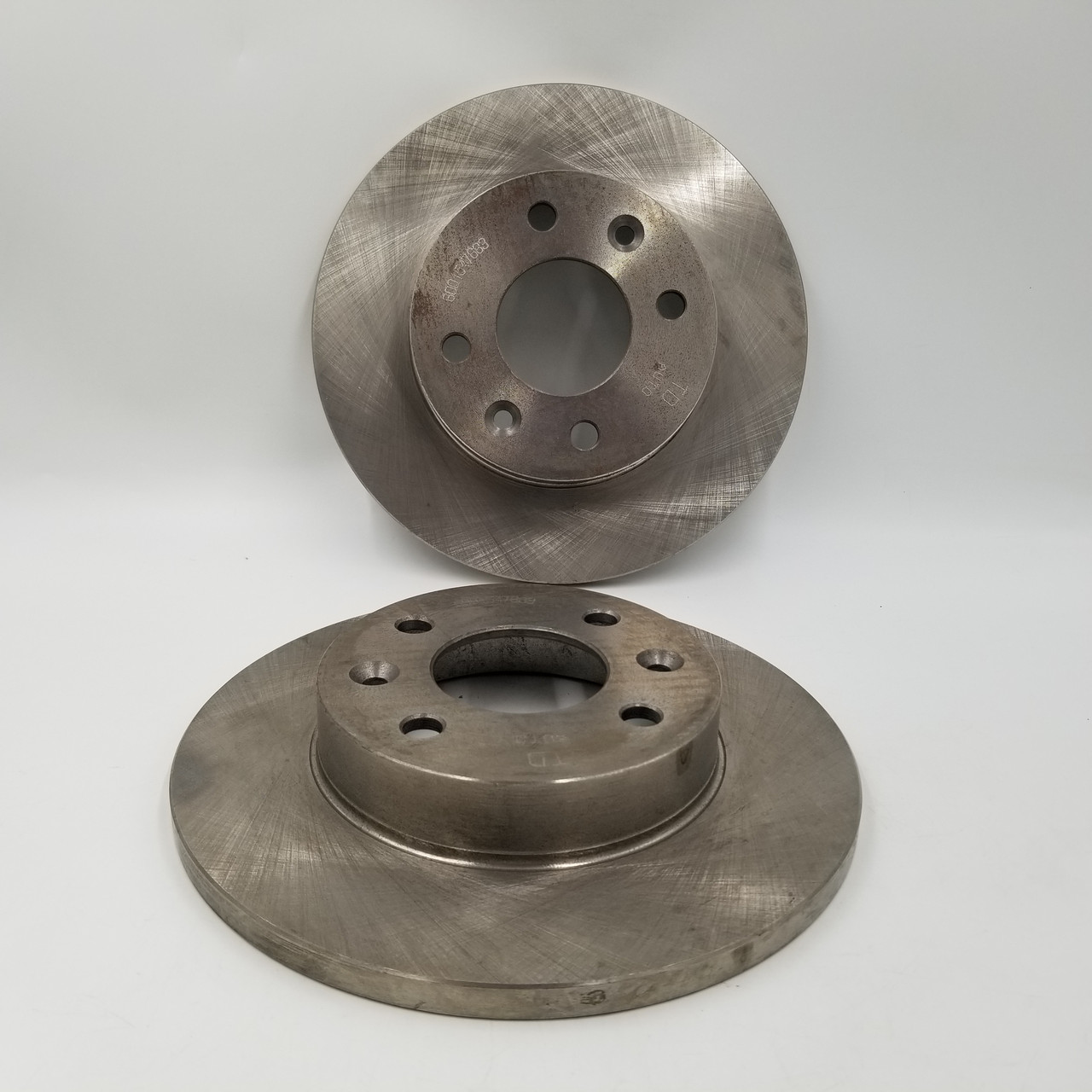 Диск гальмівний Логан, Сандеро комплект 2 шт. (d236mm не вент.) TD AUTO Чехія 6001547683