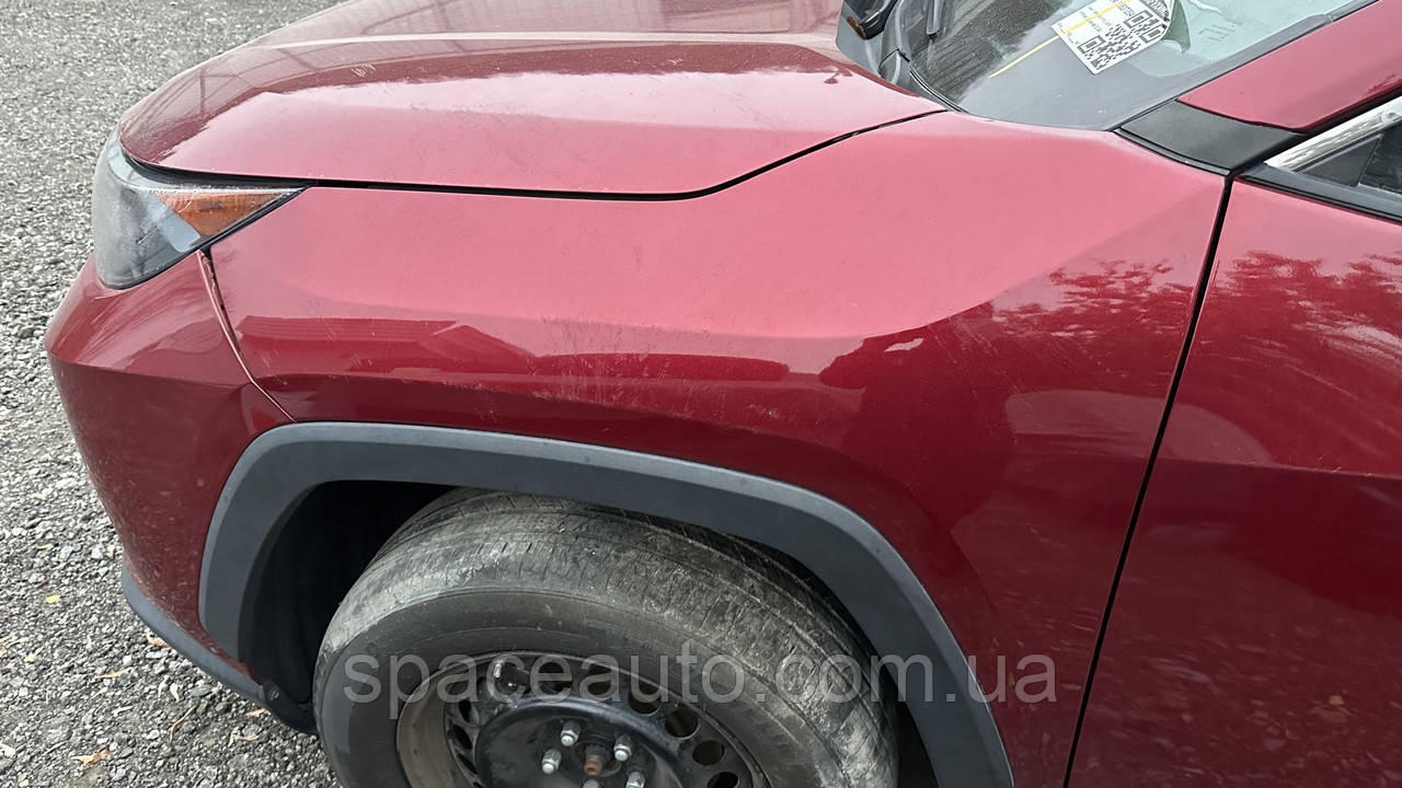 Крыло переднее левое Toyota Rav 4 2021-2024 год б/у оригинал код цвета 3Т3 красный в отличном состоянии 538120R110, фото 1