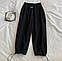 Женские штаны на флсие теплые с затяжками Розміри 42-44, 46-50, фото 3
