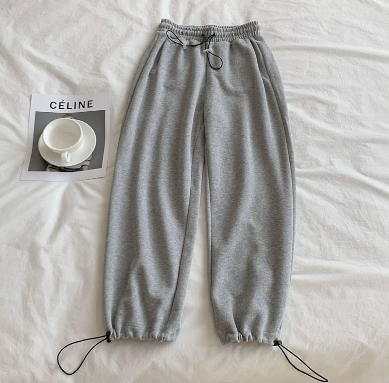 Женские штаны на флсие теплые с затяжками Розміри 42-44, 46-50, фото 1