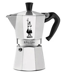 Гейзерна кавоварка Bialetti Moka Express 190 мл. 4 чашки