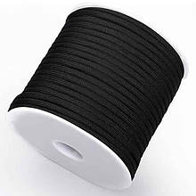 Паракорд 4 мм. 7-жильний black 50 м