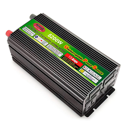 Інвертор 12v-220V, Power inverter 5200W Перетворювачі напруги, автомобільний інвертор із зарядкою 15А