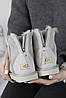 Зимові Жіночі Черевики UGG Classic Mini Zip Light Grey / УГГ Класік Міні Зіп Світло Сірі, фото 10