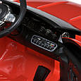Дитячий електромобіль Mercedes-Benz 4WD (червоний колір) 12V з пультом, MP3, EVA, фото 7