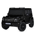 Електромобіль двомісний дитячий джип Mercedes G63 (чорний колір, фарба) 4WD VIP, фото 2