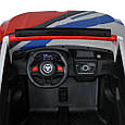 Електромобіль дитячий джип BMW RR (сіро-червоний колір), 4WD, 12V, фото 4