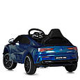 Дитячий електромобіль Mercedes-Benz 4WD (синій колір, фарба) 12V з пультом, MP3, EVA, фото 4