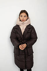 Пальто зимове дитяче Тм Cvetkov Синтія розміри 146-158