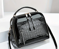 Сумка жіноча класика лакова блискуча кожзам