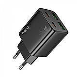 Home Charger | 20W | 2PD | 2U — Hoco N55  — Black, фото 4