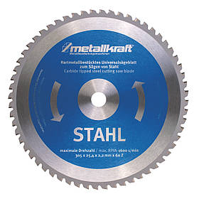 Пиляльний диск для сталі Metallkraft 305 x 2.4 x 25.4 мм, Японія