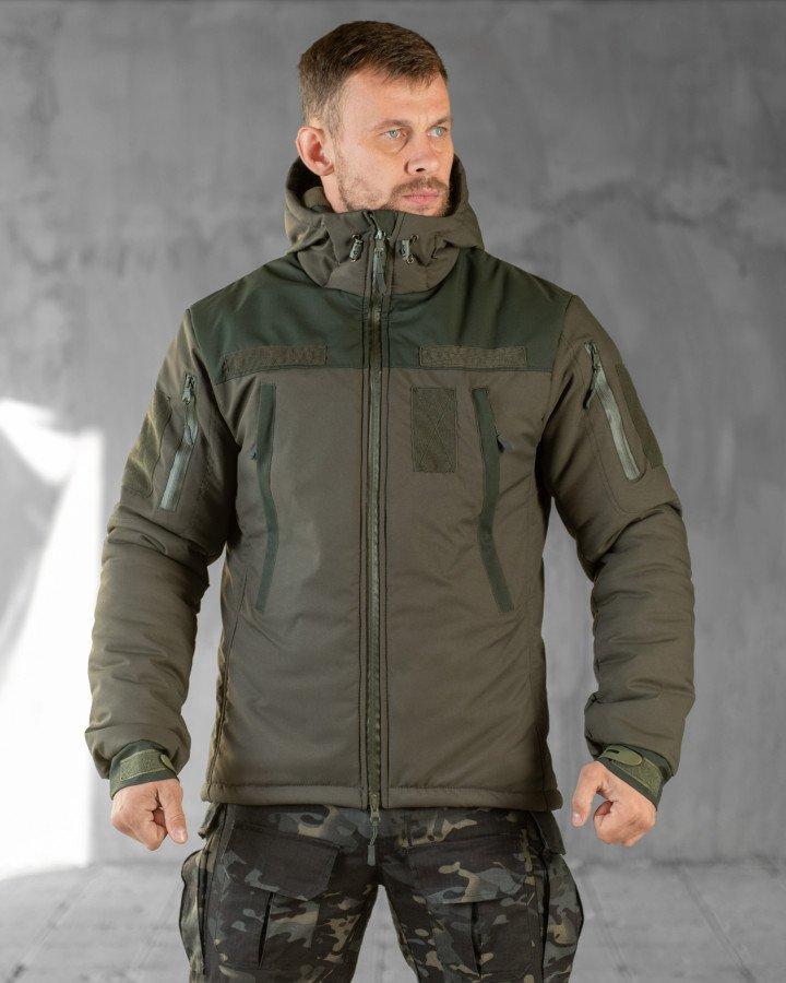 Куртка Олива Зимова водовідштовхувальна taslan Omni-Heat ВТ7915 ТМ, фото 1