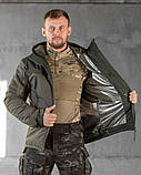 Куртка Олива Зимова водовідштовхувальна taslan Omni-Heat ВТ7915 ТМ, фото 2