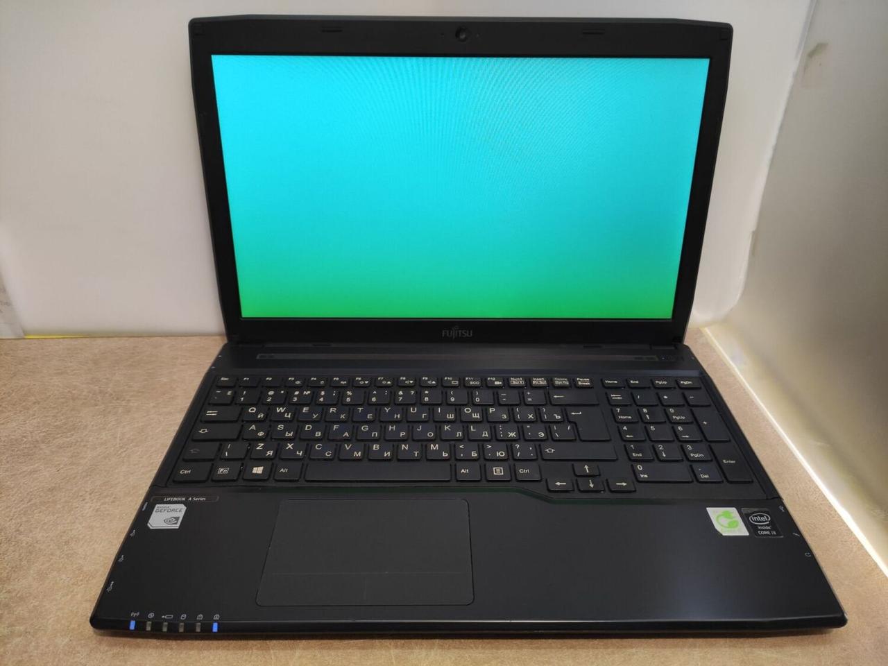 Б/в Ноутбук Fujitsu LifeBook AH544 15.6" 1366x768| Core i5-4200M| 8 GB RAM| 256 GB SSD| GeForce GT 720M 2GB
