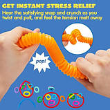 Розвиваючий набір Поп-трубки (18 шт) від JOYIN, фото 8