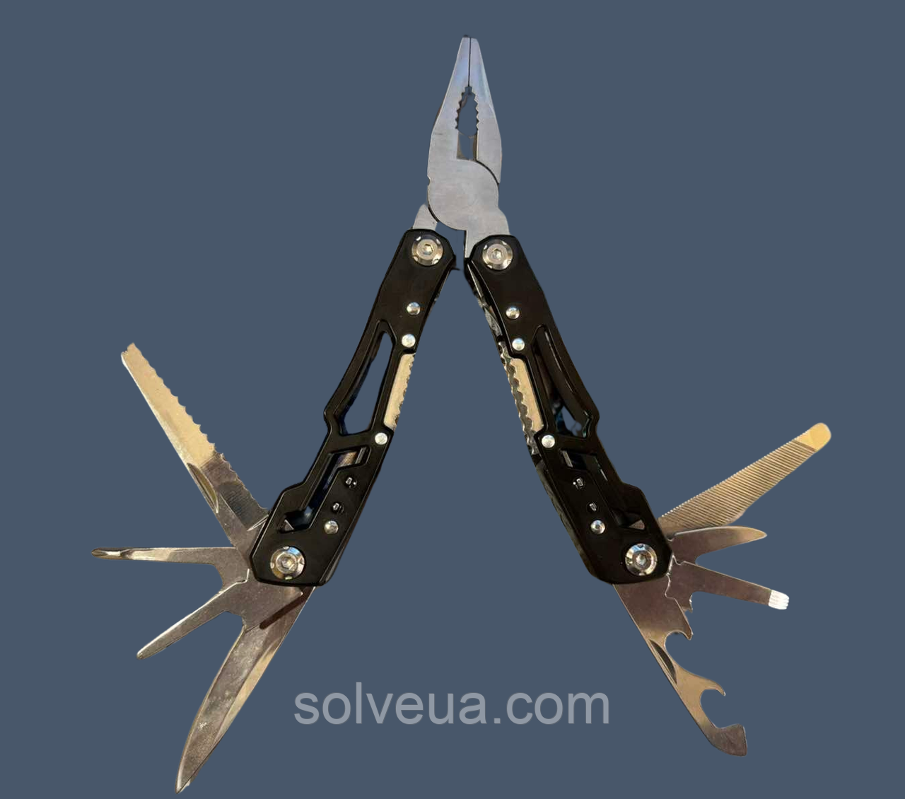 Мультитул 9 в 1 з чохлом Solve KT6001902 solve