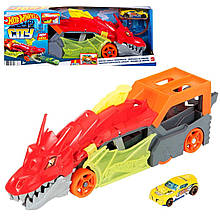 Hot Wheels Dragon Launch Transporter GTK42 Транспортер Хот Вілс Паща Дракона