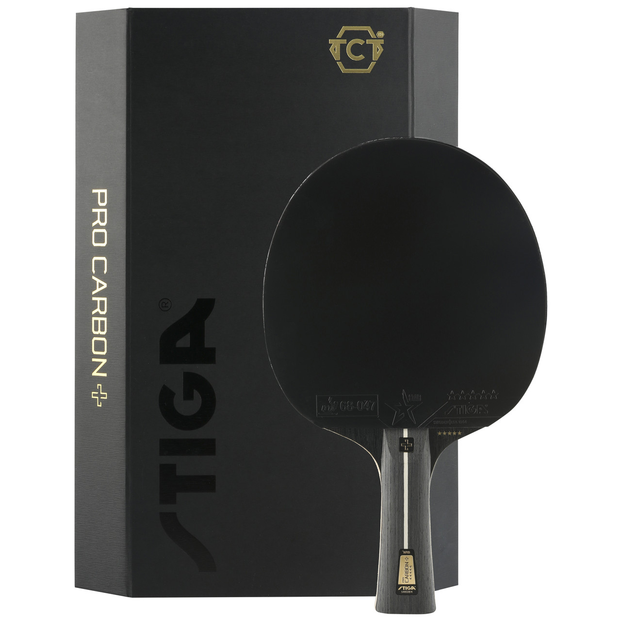 Ракетка для настільного тенісу Stiga Pro Carbon Plus FL (1215-2820), фото 1