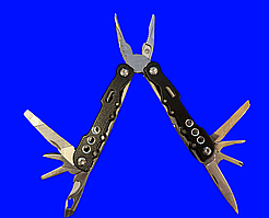 Мультитул 9 в 1 з чохлом Solve Сірий KT6002032 solve