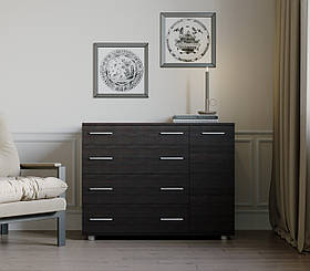 Комод для спальні Еверест з 4-ма ящиками К-3 (телескопи) 100х38х73 венге темний (DTM-2493)