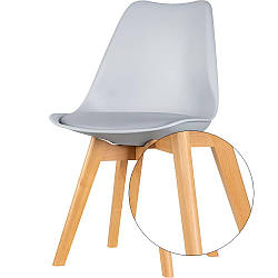 Стілець "Бін" 49х43х84 см. Сірий