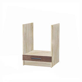 Кухонний модуль під духовку Еверест Еко 600 дуб сонома/трюфель 60х46х82 см (DTM-2960)