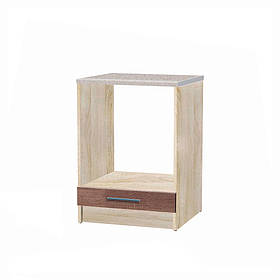 Кухонний модуль під духовку Еверест Еко 600 дуб сонома/трюфель 60х60х85 см (DTM-2963)