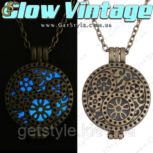 Вінтажна прикраса — "Glow Vintage" — світиться в темряві!