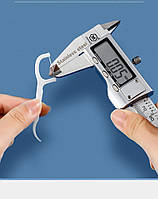 Зубні флоси на пластикових паличках для очищення зубів. Зубні нитки на паличках 30 шт. в упаковці., фото 5