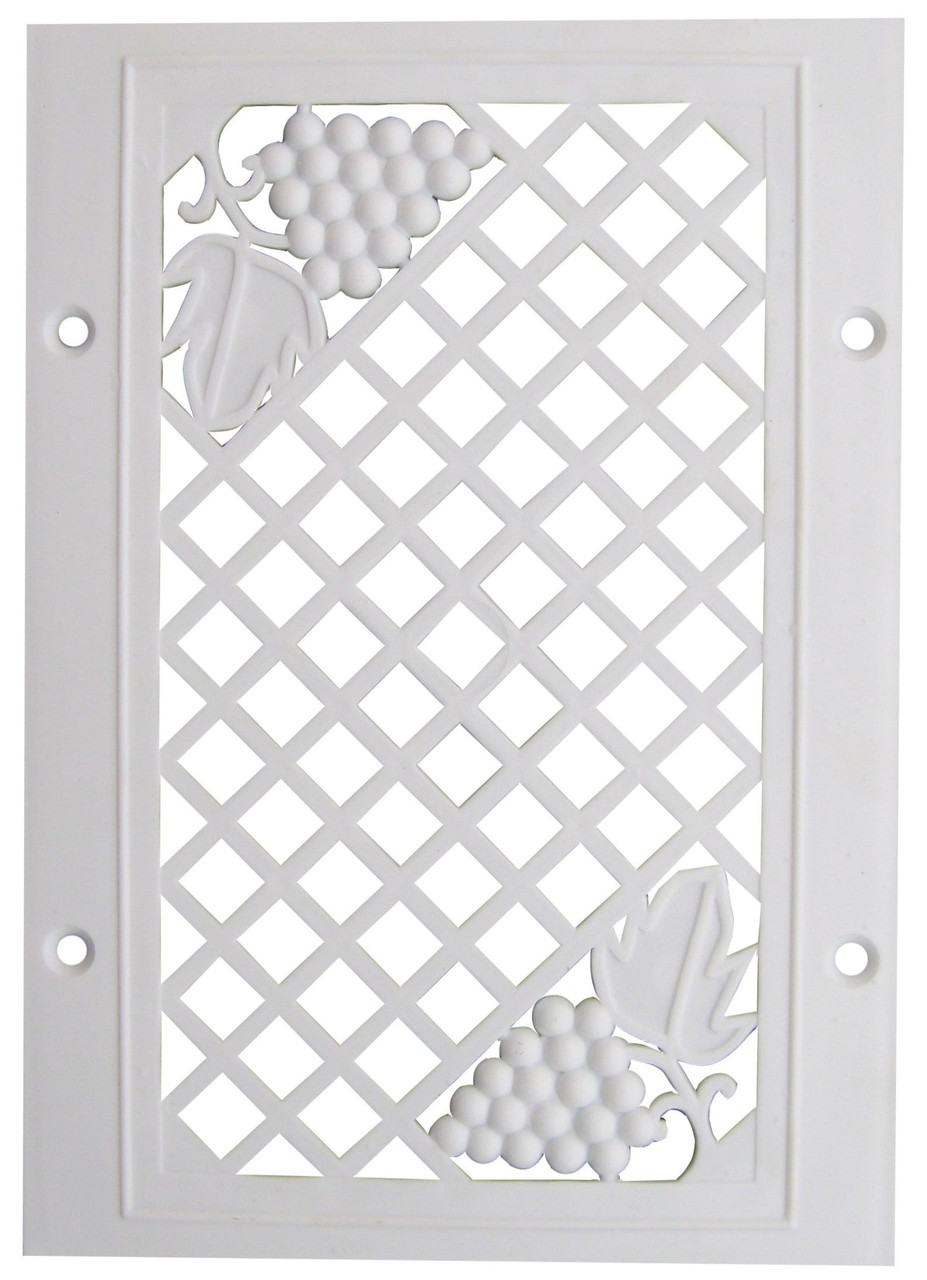 Решітка вентиляційна пластикова (23×16 см) "ЧП КВВ", фото 1