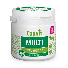 Мультивітаміни для собак Canvit Multi for dogs здоровий ріст 100г