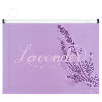 Папка zip-lock A5+ Axent Lavender-1