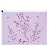 Папка zip-lock A5+ Axent Lavender-2