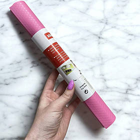 Антиковзний килимок для кухонних ящиків і полиць, відрізний, 30x150см, Рожевий