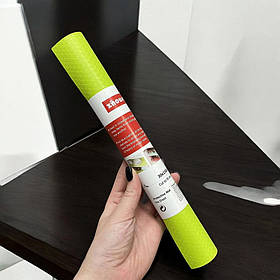 Антиковзний килимок для кухонних ящиків і полиць, відрізний, 30x150см, Салатовий