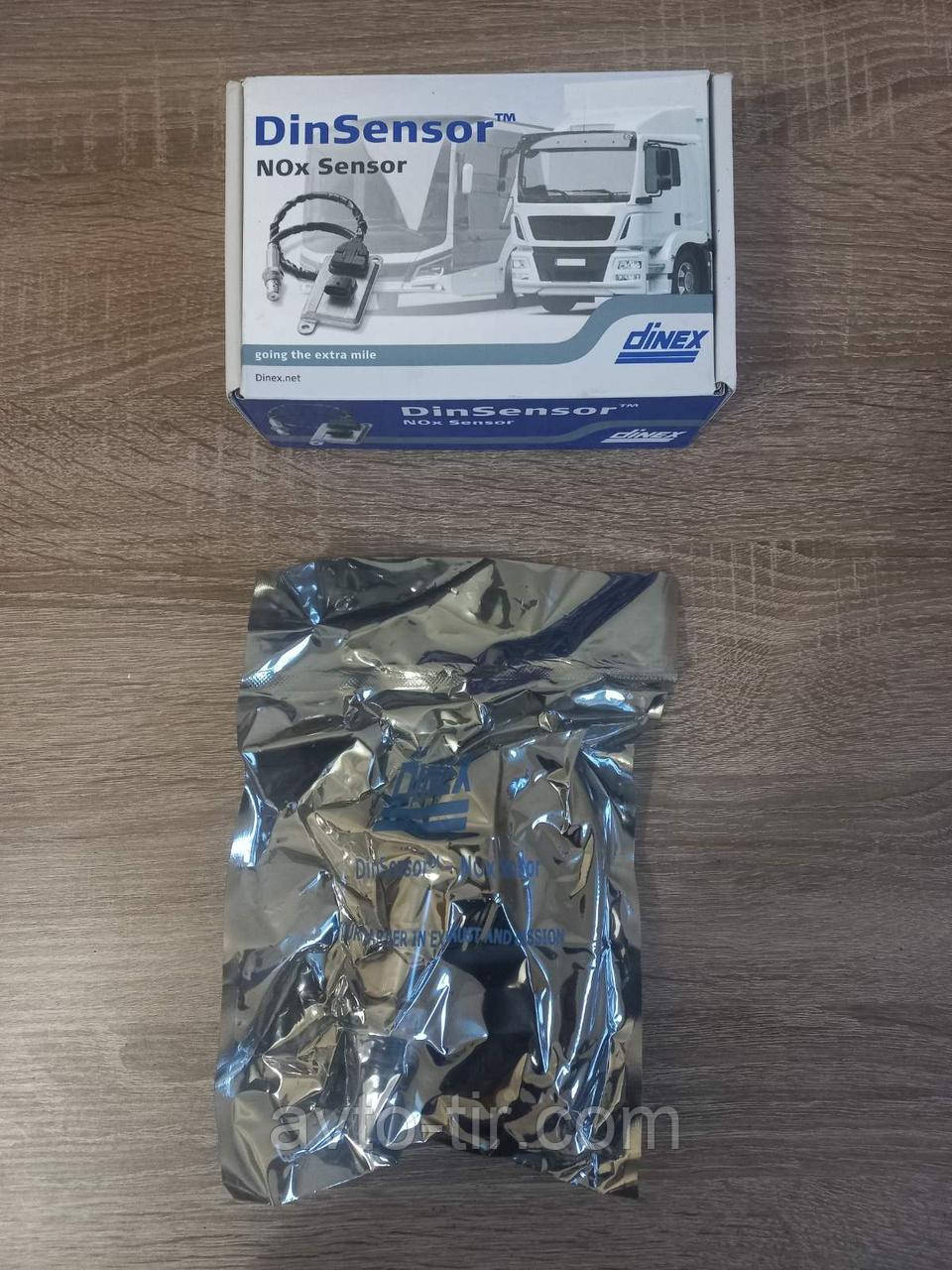Датчик вихлопних газів (NOX) MB ACTROS/ATEGO/CITARO EURO 5/6 (DINEX Данія), фото 1