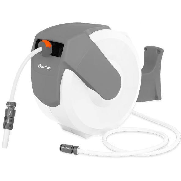 Котушка автоматична зі шлангом 1/2" 20 м і аксесуарами WHITE LINE, WL-W6B20, фото 1