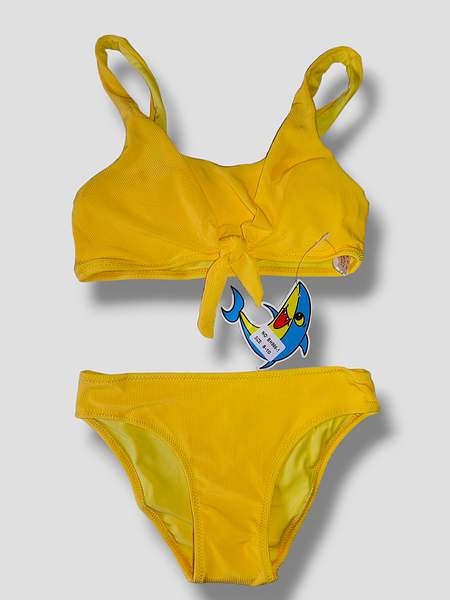 Купальник В РУБЧИК Teres 966-1 Пинк желтый (В НАЛИЧИИ ТОЛЬКО 34 36 38 40 УКР р-ры )