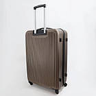 Валіза дорожня 3 в 1 трійка на колесах ABS пластик 76*49 см у різних кольорах Cans Голубий, фото 2