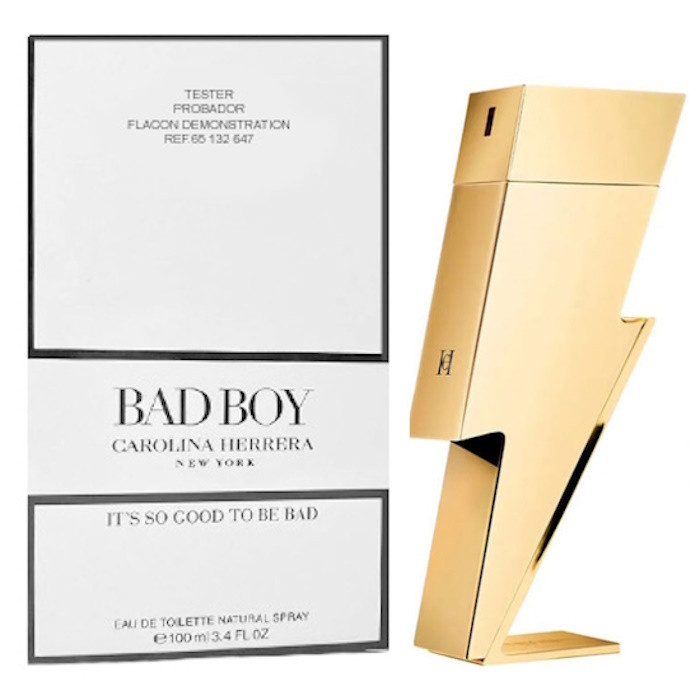 Carolina Herrera Bad Boy Gold Fantasy EDT 100мл TESTER