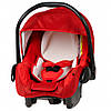 Автокрісло для дівчинки "Baby SuperProtect", Heyner, 0-13kg, 0-1рік, червоний, фото 6
