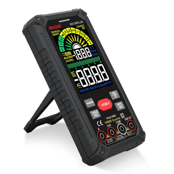 Цифровий мультиметр GVDA GD 128 Plus - True RMS 10000 Count, кольор. дисплей, акб 3,7V