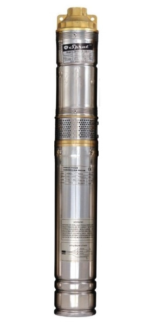 Насос свердловини QGDa 2,5-60-0,75 "Sprut" потужність 1000 Вт,мах.напір 137 м,об'ємна подача 2.8 м³/ч