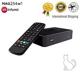 MAG 254w1 Infomir | TV приставка OTT Linux + International Delivery