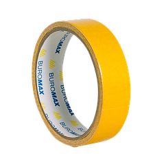 Скотч клейка стрічка двостороння на поліпропіленовій основі, 24мм х 5м