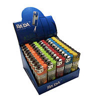 Запальничка п'єзо прозорі "BAIDA" 50 шт.